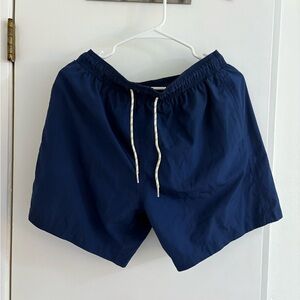 H&M Deep Blue Swim Trunks